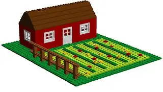 How to Build a Lego Barn | MOC