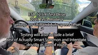 FSD 12 5 4 Tesla Model Y