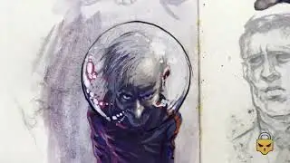 Journey into the Unknown: Sketchbook Tour of Horror and Science Fiction Drawings