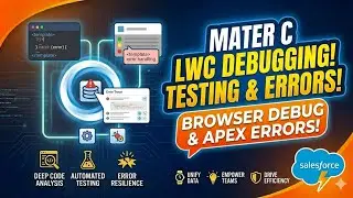 LWC Testing, Debugging & Error Handling Browser Debugging & Apex Errors