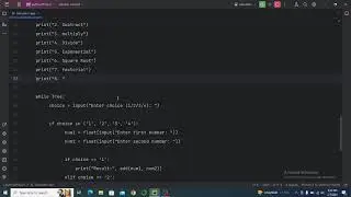 Advanced Calculator with Mathematical Functions using python.