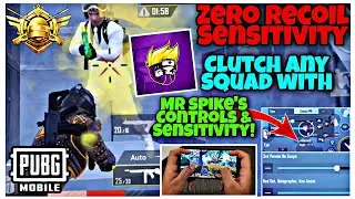 MR SPIKE NEW ORIGINAL SENSITIVITY BEST 4 FINGER CLAW GYRO CONTROL SETTING M762AKM 6x SCOPE NO RECOIL