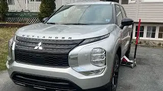 Mitsubishi outlander 2022 - 2025 замена задних колодок электронный ручник