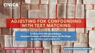 Adjusting for Confounding with Text Matching