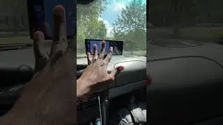 The Carpuride WIRELESS Carplay/Android Auto Portable Receiver with Backup Camera 