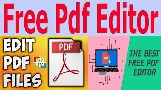 How to Edit PDF File Offline for Free | Free Pdf Editor Download | Pdf Edit