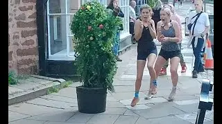 Hilarious screaming & BIG fun, part 2. Bushman Prank.