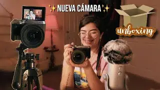 ASMR Tenemos nueva cámara! 🌟 Unboxing susurrado Canon m6 mk ii + video de prueba 📸