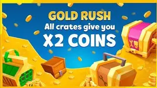 Double COINS | COIN RUSH | CRATE MADNESS live