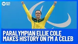 Paralympian Ellie Cole Becomes First Amputee To Tackle I'm a Celeb Jungle | 10 News First
