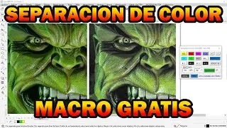 Separacion de colores en COREL DRAW 2023 | Macro para simulado de colores en COREL DRAW 2023