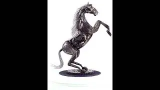 Make horse metal sculpture #horse #horses #horselover #metalart #sculpture
