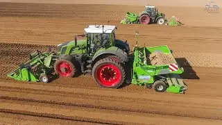 Doublés de Fendt 800 à la plantation de Pommes de terre : SARL Varlet et Fils !