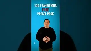 100 FREE Transitions, Preset Pack for Premiere Pro 