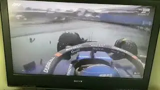 Alex Albon big crash in Q3 | 2024 Brazil GP