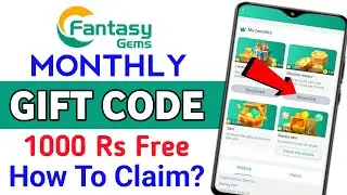 Fantasy gems gift code | Fantasy Gems Monthly Gift Code | fantasy gems earning app