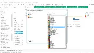 Tableau - Update data set join condition and create visualization object and calculated fields.