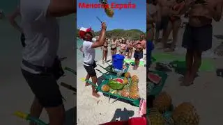 Playa 🏖 blanca Cala Turqueta Menorca Islas Baleares España 🇪🇸