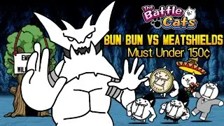 Bun Bun but with only Meatshields that costs under 150¢ - The Battle Cats