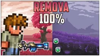 Como REMOVER TOTALMENTE a CORRUPÇÃO/CARMIM e SAGRADO - Terraria 1.4 MOBILE/PC