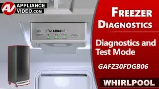 Whirlpool Freezer Diagnostic Mode, Error Fault Codes & Troubleshooting by Factory Technician