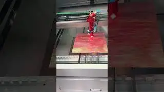 Large size glass drilling machine to make big special holes