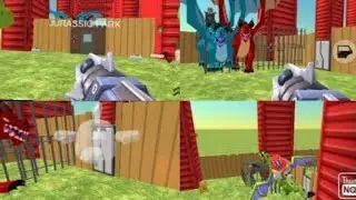 Jurassic park in Chicken gun