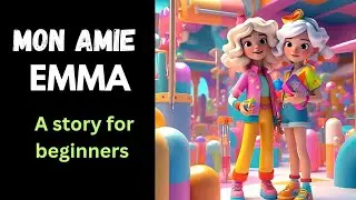 Learn French with a Short Story: Mon Ami Emma (Beginner Level)