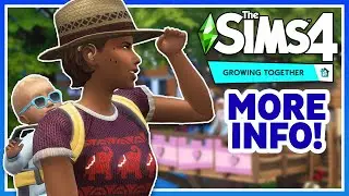 ELDER GAMEPLAY, MOVIE THEATER, INFANT PERSONALITIES & MORE! | The Sims 4: Growing Together