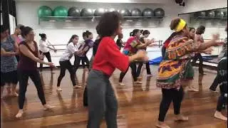 OGUNHÊ - Oficina Dança dos Aboros - Mestra Adriana Aragão - SESC SANTOS - 2019