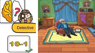 Brain out Detective level 10-1 Walkthrough Solution