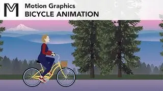 Motion Graphics - Bicycle Animation