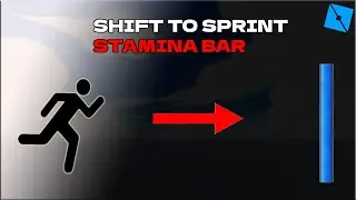 How to Make Sprint and STAMINA BAR System in Roblox Studio !