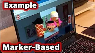 ARloopa - Marker-Based - AR Example