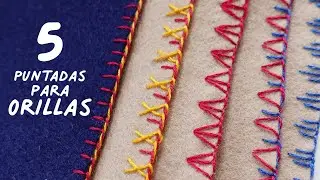 5 Stitches for Hand Embroidery | Step by Step