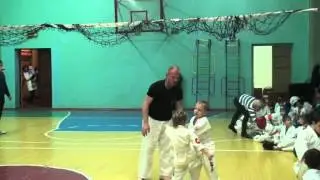 Первый бой по карате дочуры в 5 лет!!!