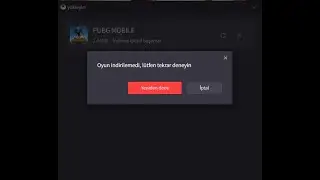 PUBGM GÜNCELLEME SORUNU  | PUBG OYUN YÜKLEMEDİ HATASI