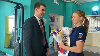 Фёдор Бабенков поздравил чемпионку по парусному спорту Полину Овчинникову с победой в Кубке России