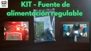 Fuente de alimentación regulable KIT - bricolaje electrónica