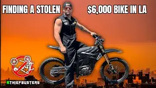 GETTING A STOLEN $6,000 BIKE BACK!! THIEFBUSTERS