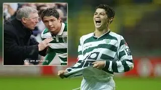 Dipertandingan Inilah Sir Alex Ferguson Pertama Kali Melihat Bakat Christiano Ronaldo
