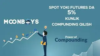MOONBOYS "DIAMOND" | Spot yoki Futures da 5% kunlik compounding bilan ishlash foydasi !