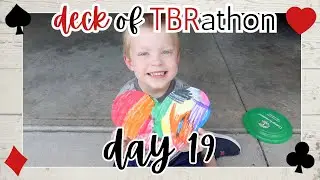 Deck of TBRathon VLOG || day 19: work, play, and a live show!