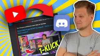 Poste deine YouTube Videos AUTOMATISCH auf Discord! - Discord Tutorial
