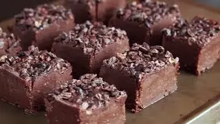 Chocolate Peanut Butter Fudge (vegan + gluten-free)