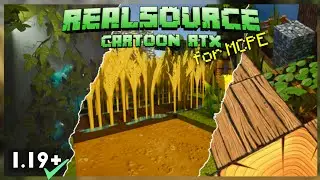 REALSOURCE CARTOON TEXTURE PACK FOR MCPE [1.19+] NO LAG!