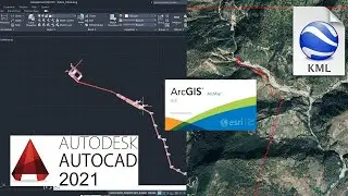 How to Convert AutoCAD DWG File into Google KML || AutoCAD to Google Earth || DWG to KML