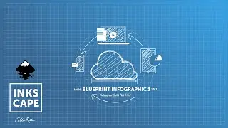 Inkscape Tutorial | Blue Print Infographic