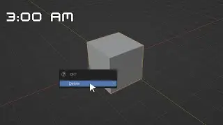 What Happens If You Delete Default Cube at 3 AM