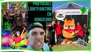 ✨HONG KONG - Photocall LightPainting💫 en el Bank Of China HK TENNIS OPEN 🎾🥎